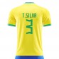 Brasilien Thiago Silva 3 2023/2024 Hjemmebanetrøje